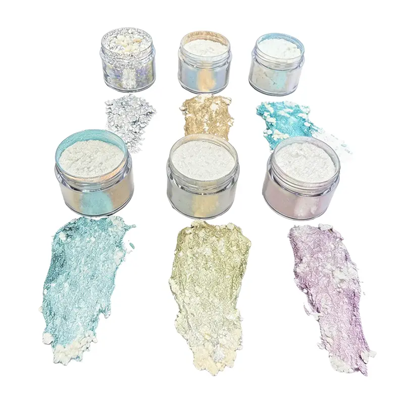เม็ดสีเปลี่ยนสีโปร่งใส Silver Fantasy สำหรับการเน้นอายแชโดว์